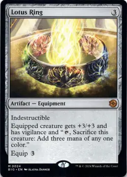 Lotus Ring Outlaws of Thunder Junction: the Big Score - Magic MTG NM - Image 1