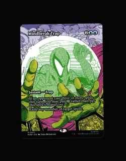 MTG: Mindbreak Trap (Borderless) #11 M Normal NM Marvel Universe Eternal-Legal - Image 1