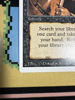 MTG Demonic Tutor ?NM/MINT? ?Revised 3rd Edition? ? 1994 Magic - Image 5