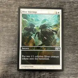 MTG 1x Hive Stirrings x1 LP Magic 2014 Game Day Promo - Image 1