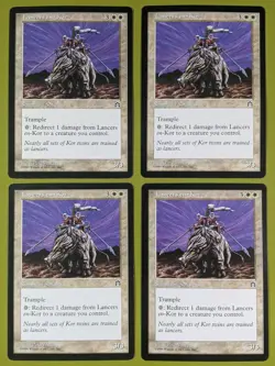 Lancers en-Kor x4 Stronghold 4x Playset Magic the Gathering MTG - Image 1