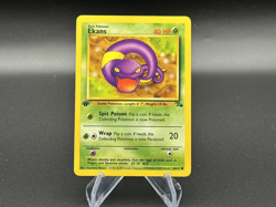 Ekans - 1st Edition - 46/62 Fossil Set - Pokemon TCG - 1999 - Image 1
