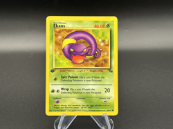 Ekans - 1st Edition - 46/62 Fossil - Pokemon TCG - 1999 - Image 1