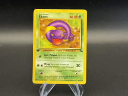 Ekans - 1st Edition - 46/62 Fossil - Pokemon TCG - 1999 - Image 1