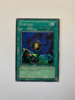 Yugioh Karten: Riryoku (ROD-DE002) - Secret Rare, Promo, Vintage - Image 1