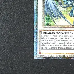 Sternenstaubdrache - Yu-Gi-Oh! Karte Quarter Century Secret Rare TN23-EN016 /P65 - Image 5