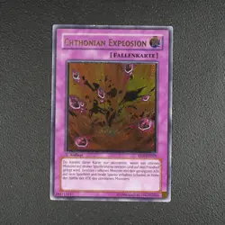 CHTHONIAN EXPLOSION 1 ED. - EEN-DE050 Ultimate Rare YuGiOh! Karte TCG /Z44 - Image 2