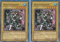 Yu-Gi-Oh! 2x Giga Gagagigo IOC-056 1996 Kazuki Takahashi !! - Image 1