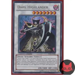 Yugioh Dark Highlander YF01-EN001 Ultra Rare NM - Image 1