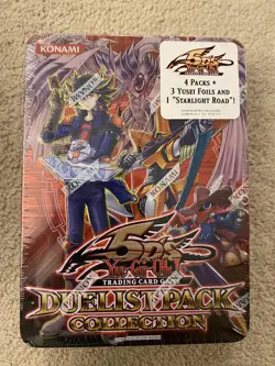 Yu-Gi-Oh 5D's 2010 Duelist Pack Collection Red Tin Factory Sealed - Image 1
