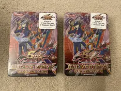 Yu-Gi-Oh 5D's 2010 Duelist Pack Collection Red Tin Factory Sealed - Image 3