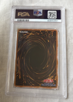 2001 YU-GI-OH! TCG JAPANESE PREMIUM PACK 4 #P402 DARK MAGICIAN PSA 9 NICE!!! - Image 2