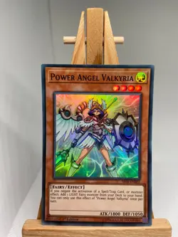 Power Angel Valkyria - Super Rare 1st Edition SR05-EN003 - LP - YuGiOh - Image 1