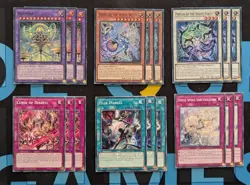 Azamina Diabellstar White Forest Deck Core 18 Cards ALIN YuGiOh Bundle - Image 1