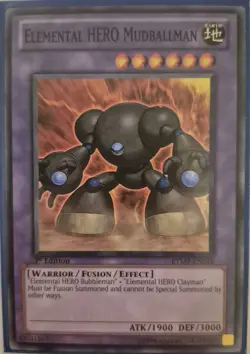 YuGiOh Elemental HERO Mudballman RYMP-EN018 1st Edition - Image 1