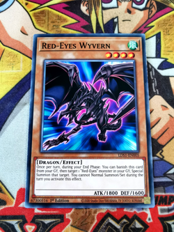 Red-Eyes Wyvern lds1-en005 1st Edition (NM+) Common Yu-Gi-Oh! - Image 1