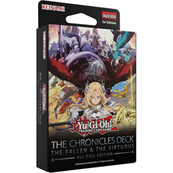 1X Yu-Gi-Oh! - The Fallen & The Virtuous Deck - (CH01-EN) - NO BOX/PROMO - - Image 1