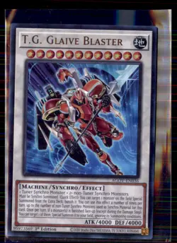 Yu-Gi-Oh T.G. Glaive Blaster AGOV-EN036 1st Editon UR NM - Image 1