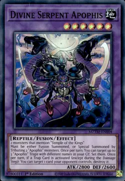 Divine Serpent Apophis - Super Rare 1st Edition MZTM-EN004 - NM - YuGiOh - Image 1