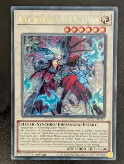 Rciela, unheimliche Seele vom Weissen Wald MP25-DE087 Secret Rare DE NM YUGIOH - Image 1