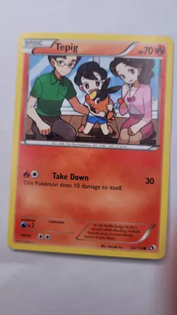 Pokemon Trading Card Game TCG Legendary Treasures Tepig 25/113 - Image 1