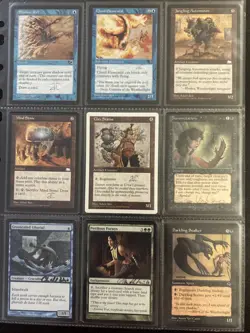 MTG-P1 Mixed Lot Of 9 Signed Magic The Gathering Cards Rex, Van Camp, Dien - Image 1