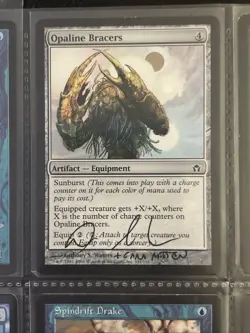 MTG-CC Mixed Lot Of 9 Signed Magic The Gathering Cards KIRSCHNER & WATERS - Image 4