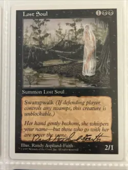 MTG-B1 Mixed Lot Of 9 Signed Magic The Gathering Cards (MTG) - Image 4