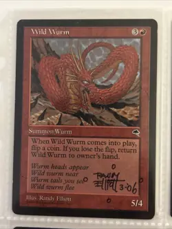 MTG-C1 Mixed Lot Of 9 Signed Magic The Gathering Cards (MTG) - Image 3