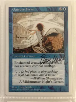 MTG-C1 Mixed Lot Of 9 Signed Magic The Gathering Cards (MTG) - Image 5