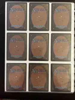 MTG-L1 Mixed Lot Of 9 Signed Magic The Gathering Cards (MTG) Bader & Rabinowitz - Image 2