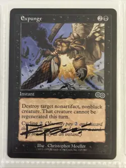 MTG-K1 Mixed Lot Of 9 Signed Magic The Gathering Cards (MTG) Moeller Wanerstrand - Image 4