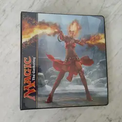CHANDRA Ultra Pro 2" D-Ring Binder New from case Magic the Gathering - Image 1