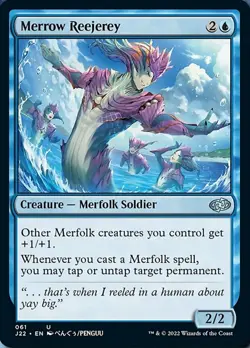 Merrow Reejerey, Jumpstart 2022, Near Mint x 1 MTG - Image 1