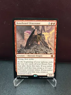 Bonehoard Dracosaur The Lost Caverns of Ixalan Regular - Image 1