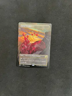 Savai Triome [Borderless] [Ikoria: Lair of Behemoths] Magic MTG Cards NM/LP - Image 1