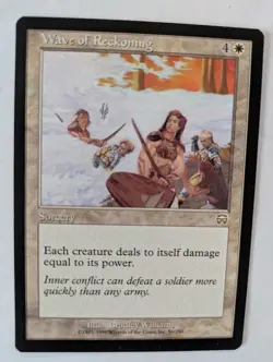 Wave of Reckoning Mercadian Masques MTG NM Free shipping with tracking - Image 1