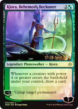 Kiora, Behemoth Beckoner - Foil - Prerelease Promo - Prerelease Cards #232/264 M - Image 1