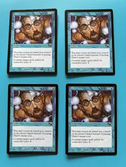 Daze X4 MTG Nemesis Common, LP - Image 1