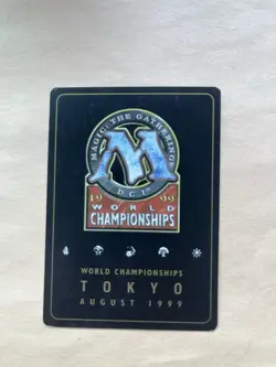 Magic The Gathering -Ancient Tomb World Champ. Tokyo 1999 NRMT Condition. - Image 2