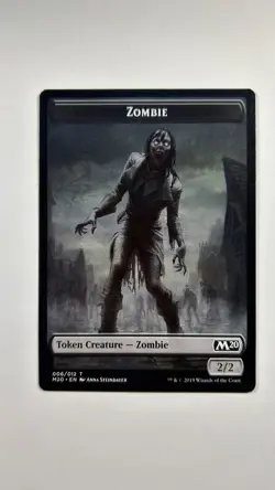 MTG Game Night 2019 Dragon Zombie Double Sided Token 02/06 Magic the Gathering - Image 2