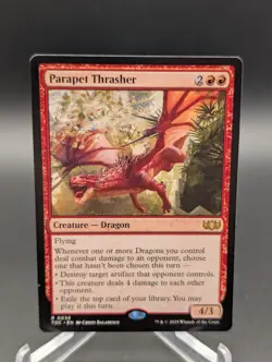 Parapet Thrasher Commander: Tarkir: Dragonstorm Regular - Image 1