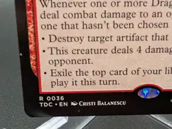 Parapet Thrasher Commander: Tarkir: Dragonstorm Regular - Image 2