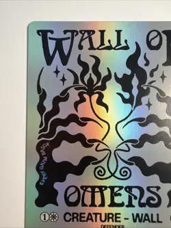 Wall of Omens (Rainbow Foil) Secret Lair Drop Foil - Image 2