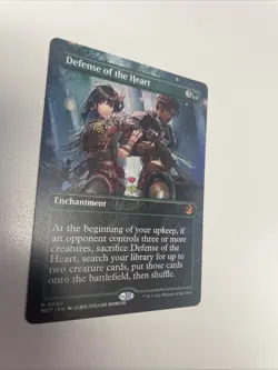 Defense of the Heart (Anime Borderless) Wilds of Eldraine MTG Card NM Free Ship - Image 3