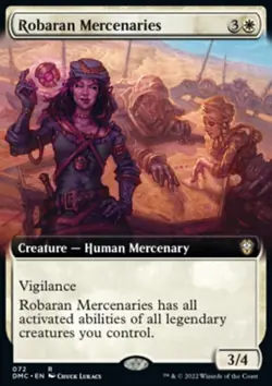 MTG Robaran Mercenaries (72/251) Dominaria United Commander NM - Image 1