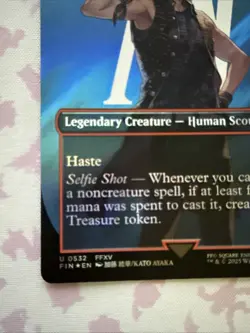 Prompto Argentum (Borderless) (Surge Foil) #532 (NM) Final Fantasy FIN Magic MTG - Image 3