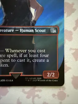 Prompto Argentum (Borderless) (Surge Foil) #532 (NM) Final Fantasy FIN Magic MTG - Image 4