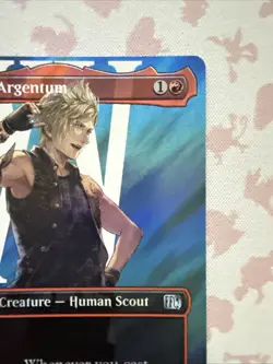 Prompto Argentum (Borderless) (Surge Foil) #532 (NM) Final Fantasy FIN Magic MTG - Image 5