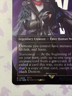 Magic The Gathering: Final Fantasy XV Ardyn, the Usurper (Borderless) Surge Foil - Image 3